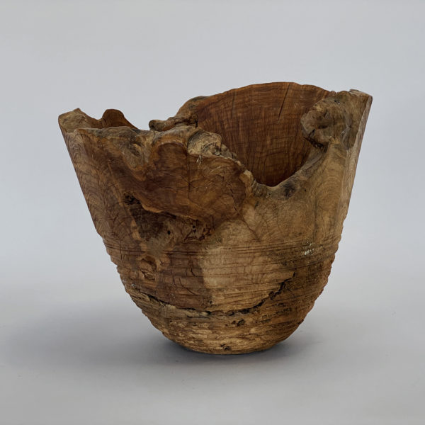 Maple wood turned bowl by Mark Lindquist