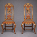Red Chinoiserie Chairs 1